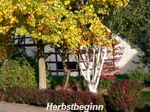 Herbstbeginn