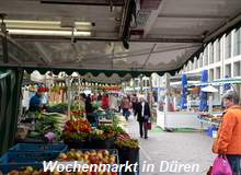 Wochenmarkt in Dren